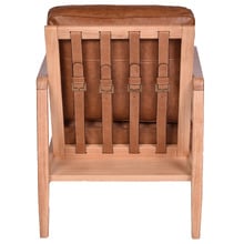 Trevino Buckle Leather Accent Chair